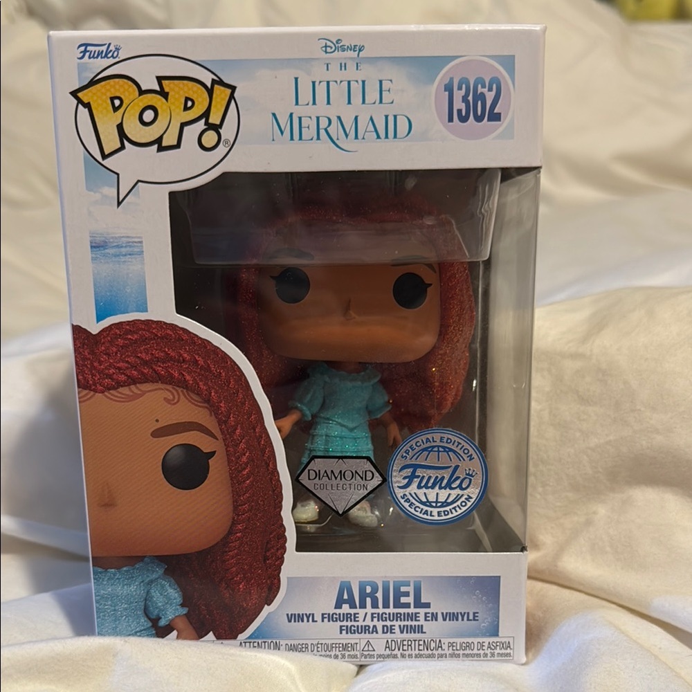 Live Action Little mermaid Funko Pop GLITTER